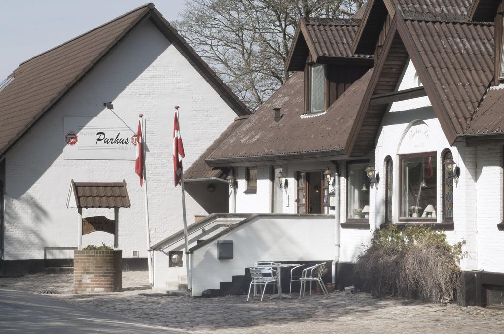 Purhus Kro Otel Fårup Dış mekan fotoğraf