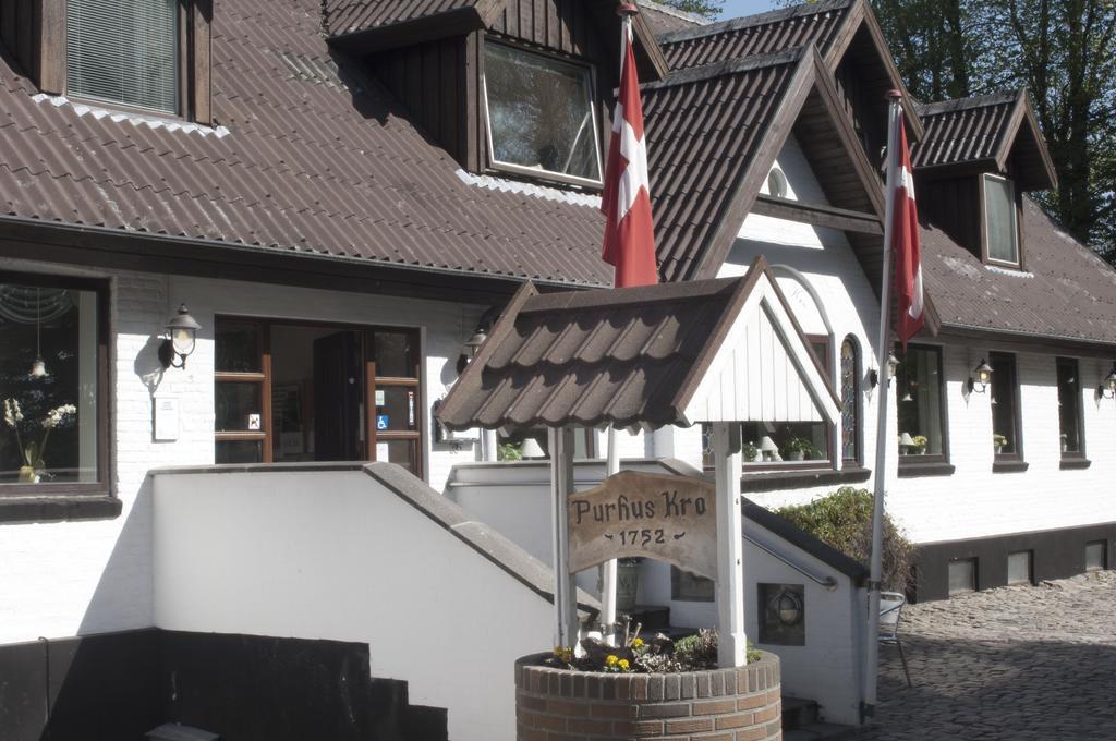 Purhus Kro Otel Fårup Dış mekan fotoğraf